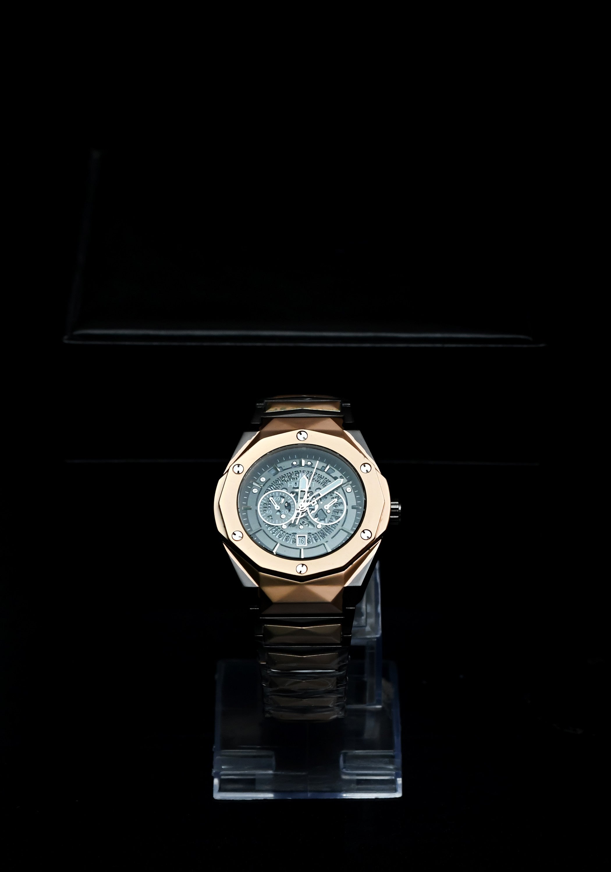 Hublot Diamond Cut Golden
