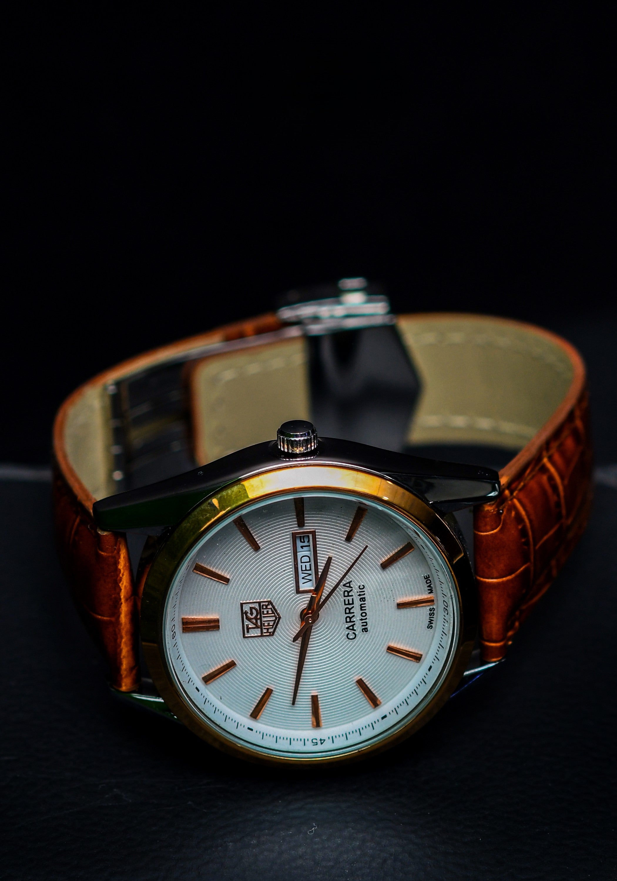 TH Leather Strap Brown (GMT)