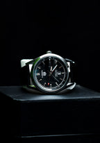 TH Black Leather Strap